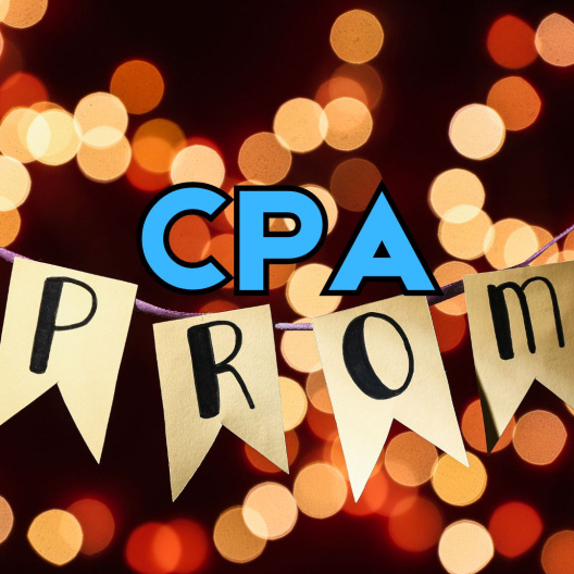 Image with text CPA Prom