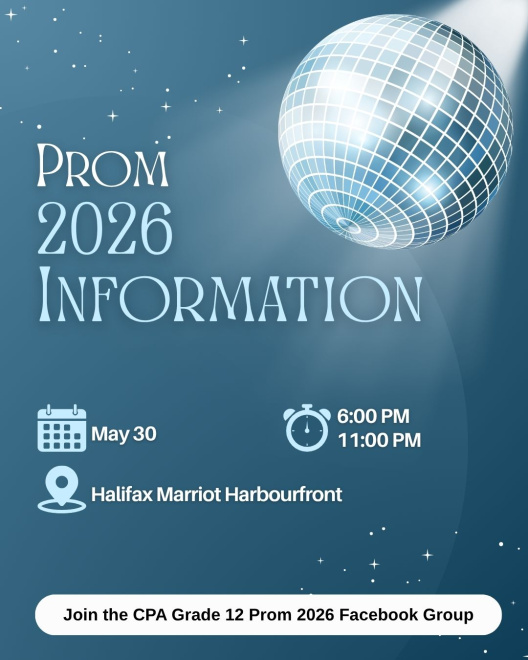 Prom 2026 Graphic with Disco Ball