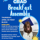 Grad Breakfast Poster