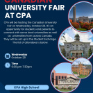 Canadian University Fair Poster