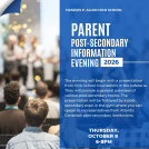 Parent Post-Secondary Information Evening